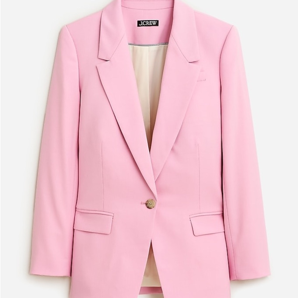 J. Crew Willa Light Pink Women's Blazer